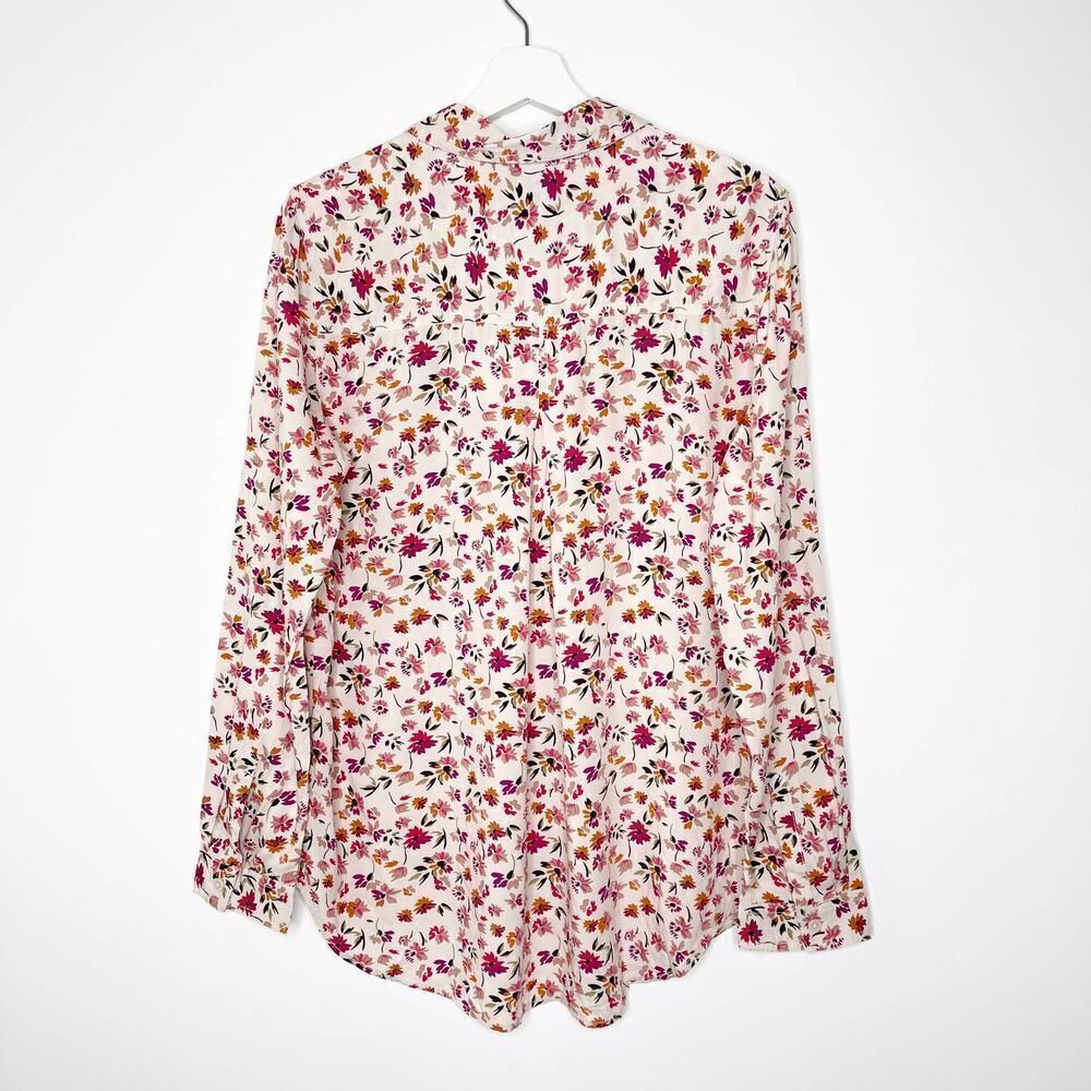 BEACHLUNCHLOUNGE Pink Floral Alanna Blouse - Picture 6 of 8